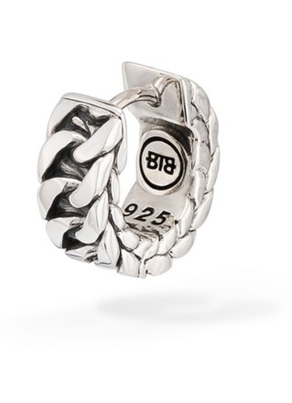 Buddha to Buddha Esther Small oorringen van zilver - voorkant 4 zilver