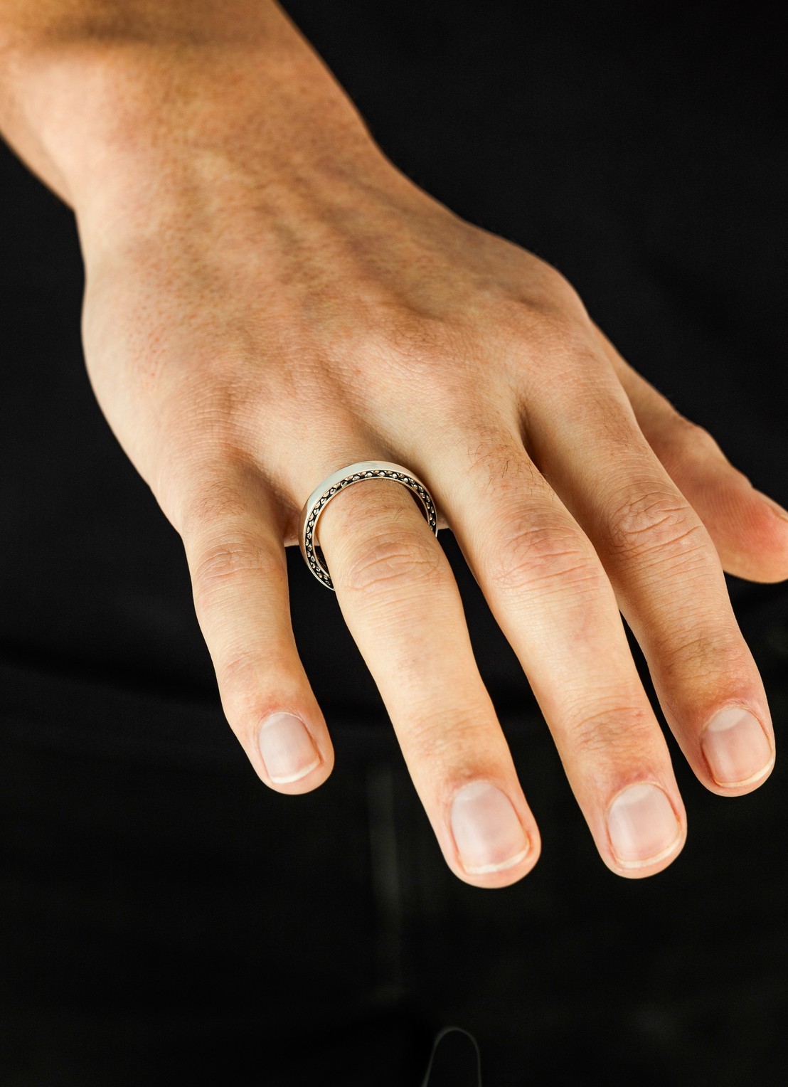 Buddha to Buddha George Mini ring van zilver - detail 3 zilver