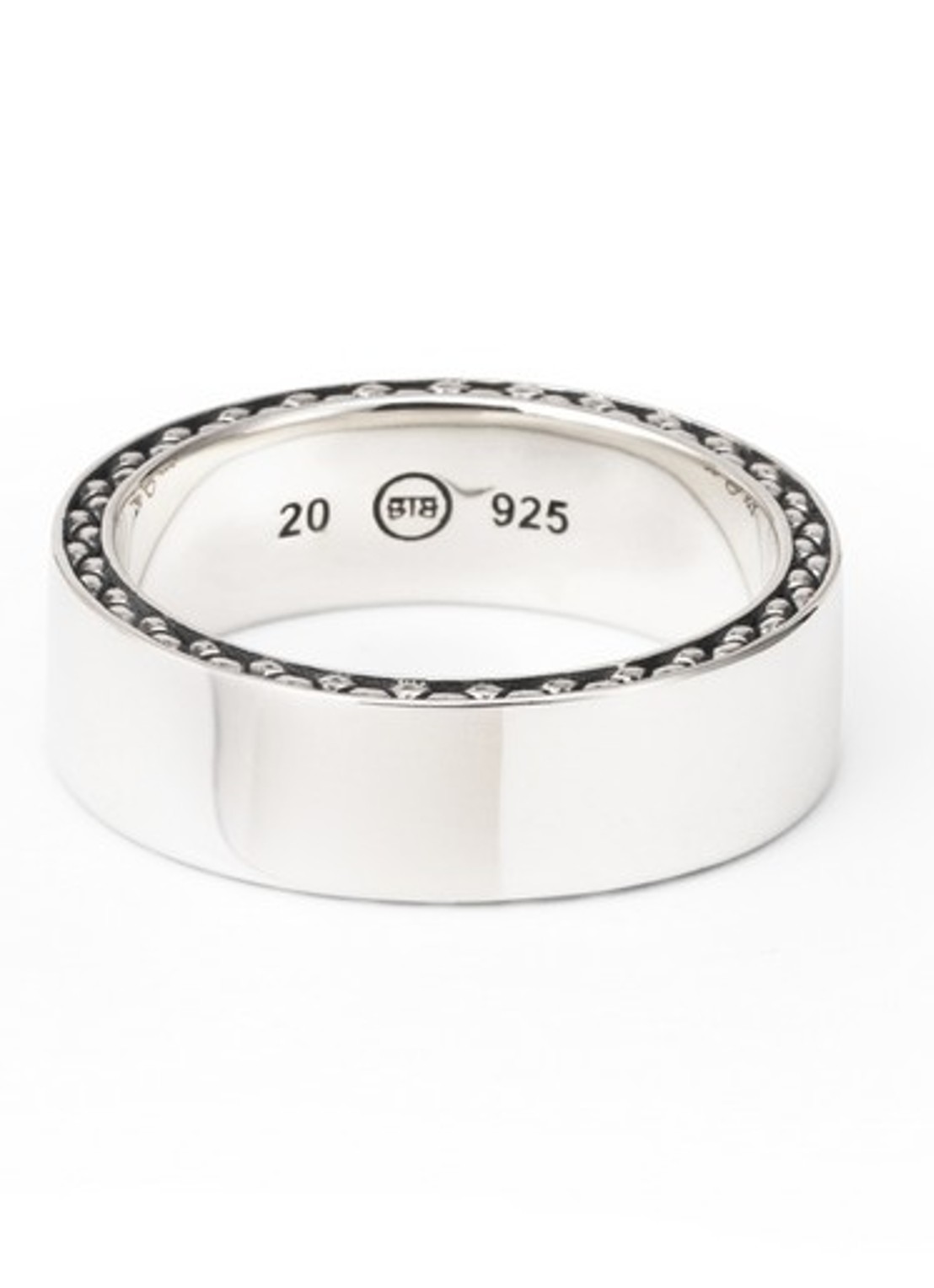 Buddha to Buddha George ring van zilver - voorkant zilver