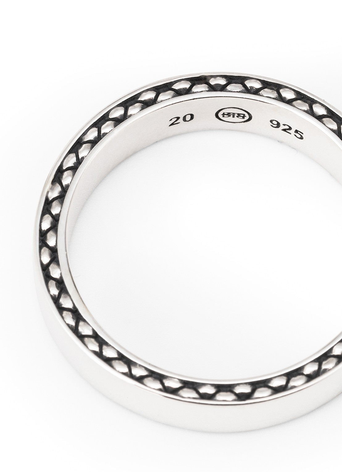 Buddha to Buddha George Small ring van zilver - detail zilver