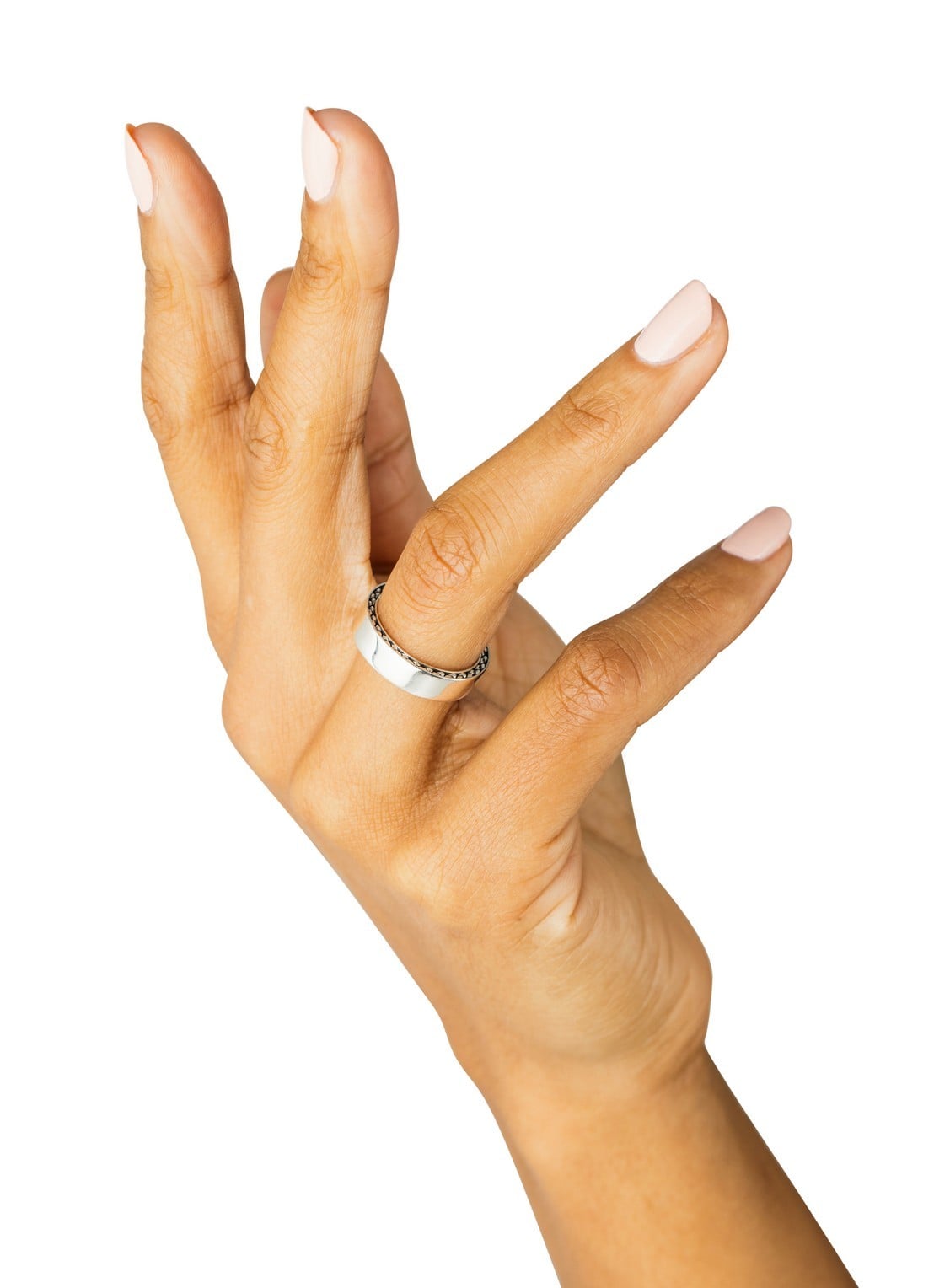 Buddha to Buddha George Small ring van zilver - voorkant 3 zilver