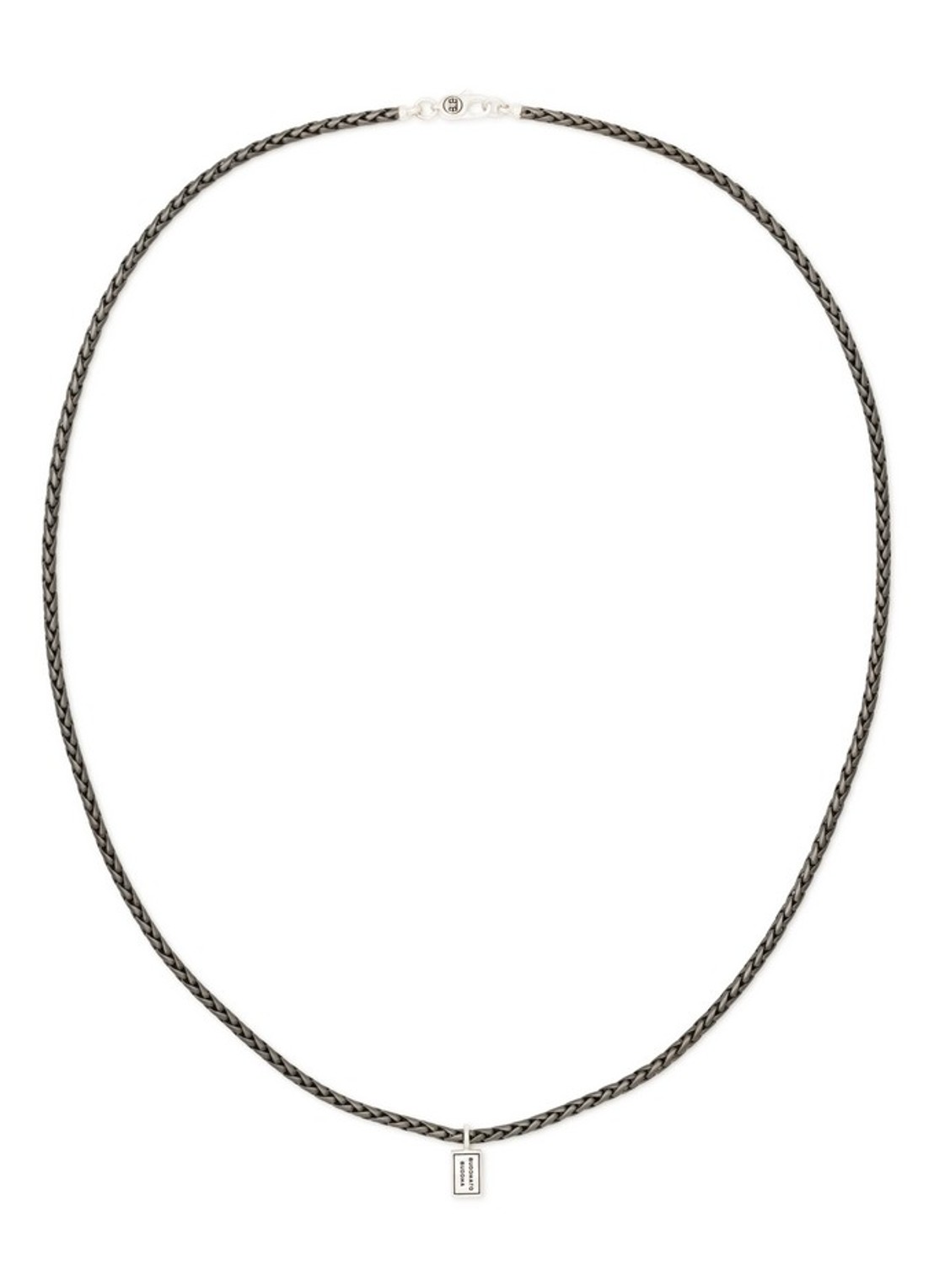 Buddha to Buddha George XS ketting van zilver - voorkant zilver