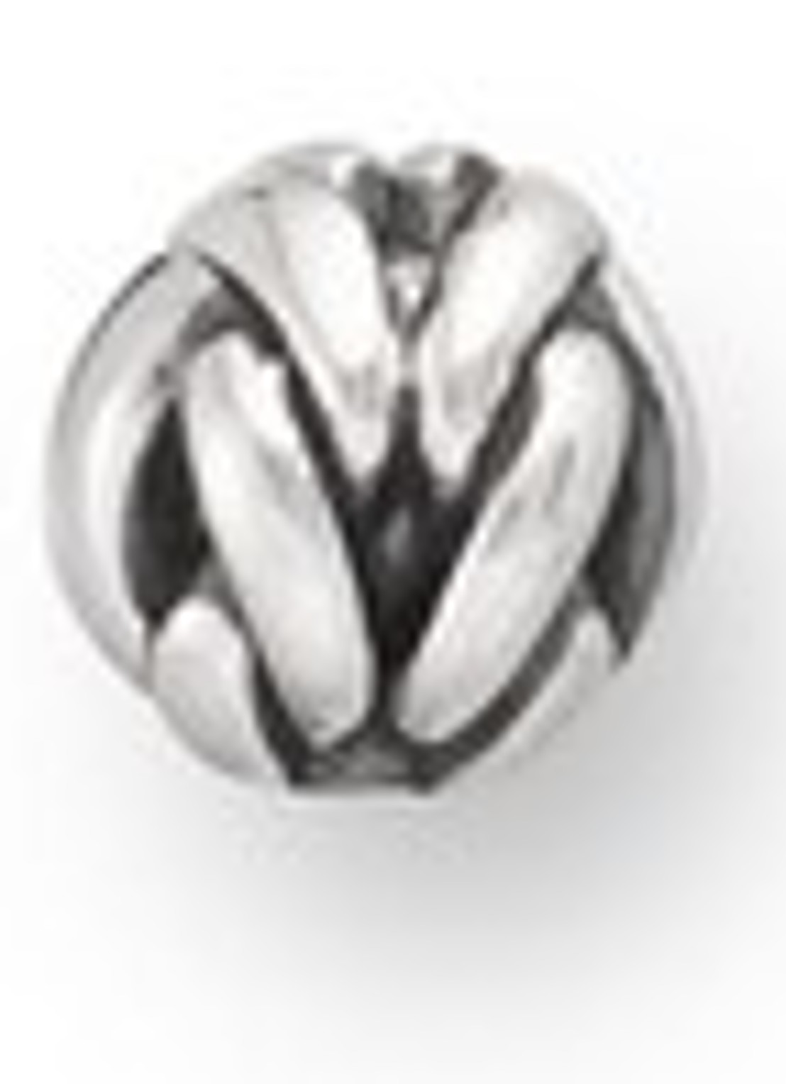 Buddha to Buddha Katja enkel oorknopje van zilver - detail 4 zilver