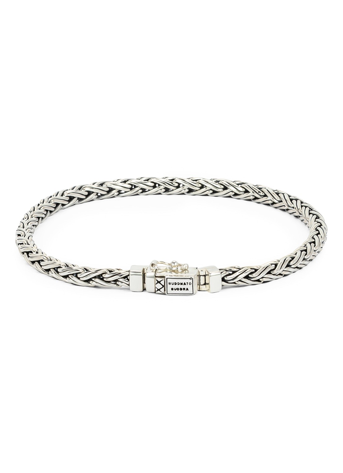 Buddha to Buddha Katja Mini armband van zilver - voorkant 3 zilver