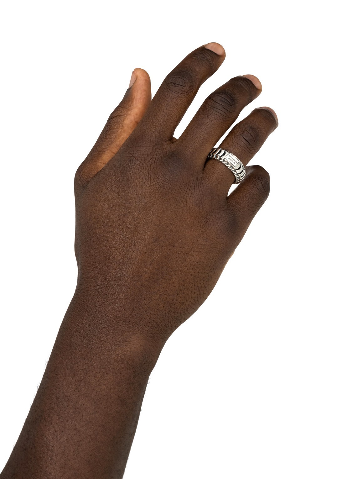 Buddha to Buddha Lars Small ring van zilver - detail 3 zilver