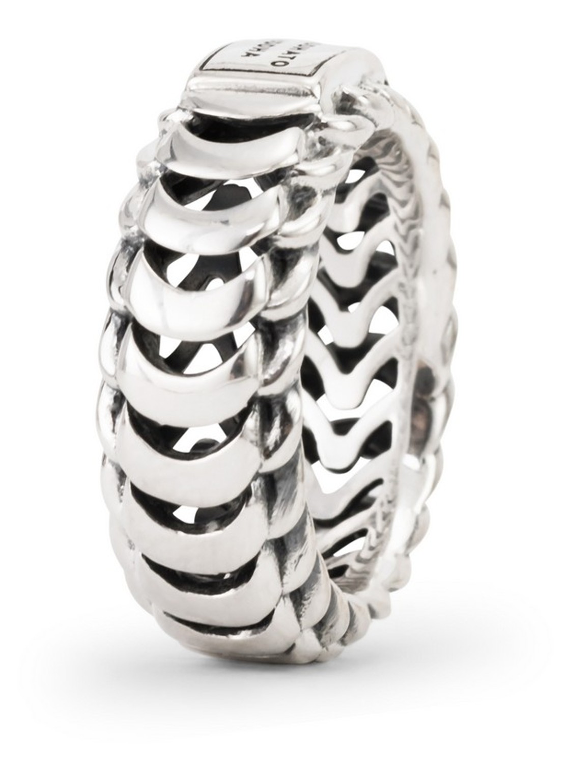 Buddha to Buddha Lars Small ring van zilver - detail 4 zilver