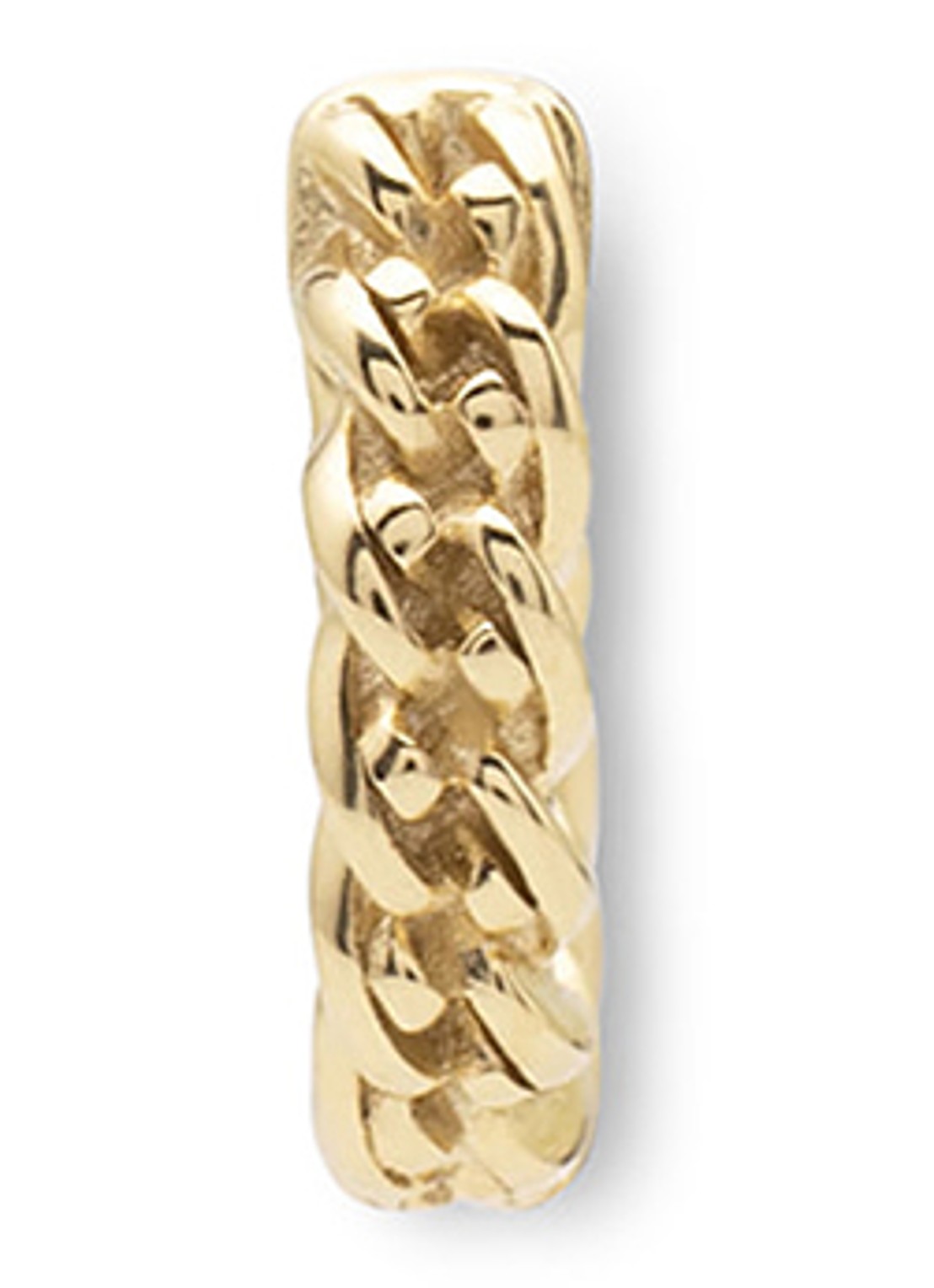 Buddha to Buddha Nathalie enkele oorring verguld  - voorkant 5 goud