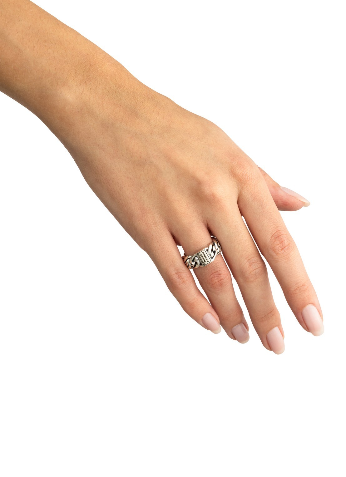 Buddha to Buddha Nathalie Small ring - detail zilver