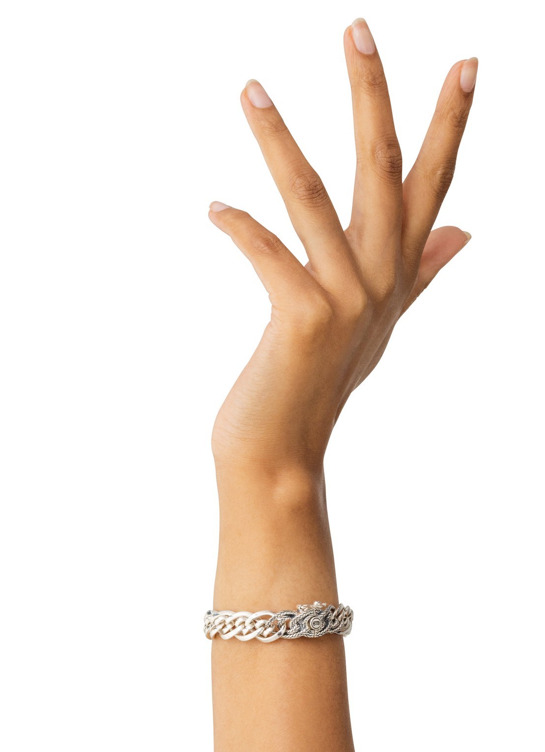 Buddha to Buddha Nathalie XS armband van zilver - detail zilver