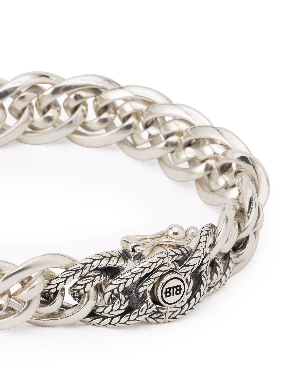 Buddha to Buddha Nathalie XS armband van zilver - detail 2 zilver