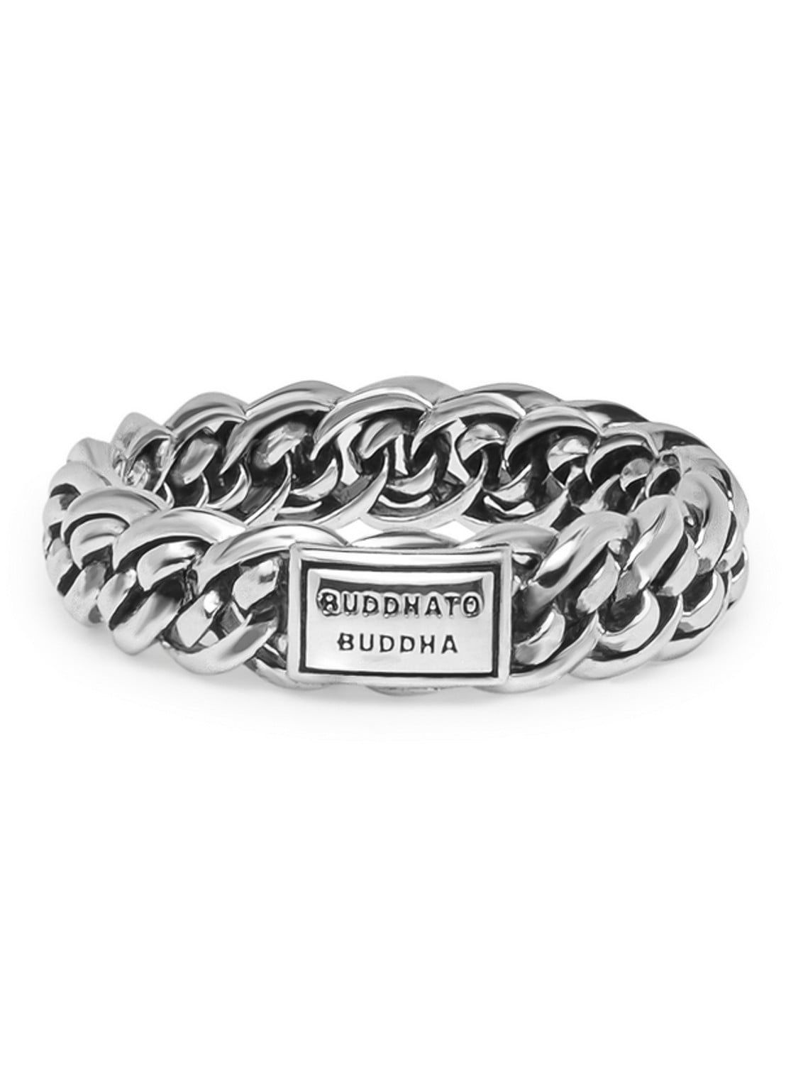 Buddha to Buddha Nathalie XS ring van zilver - voorkant 2 zilver