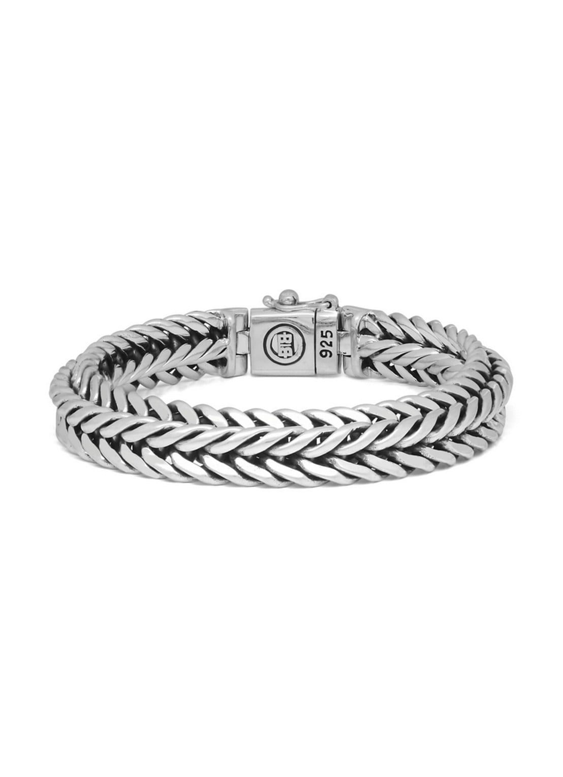 Buddha to Buddha Nurul schakelarmband van zilver - detail zilver