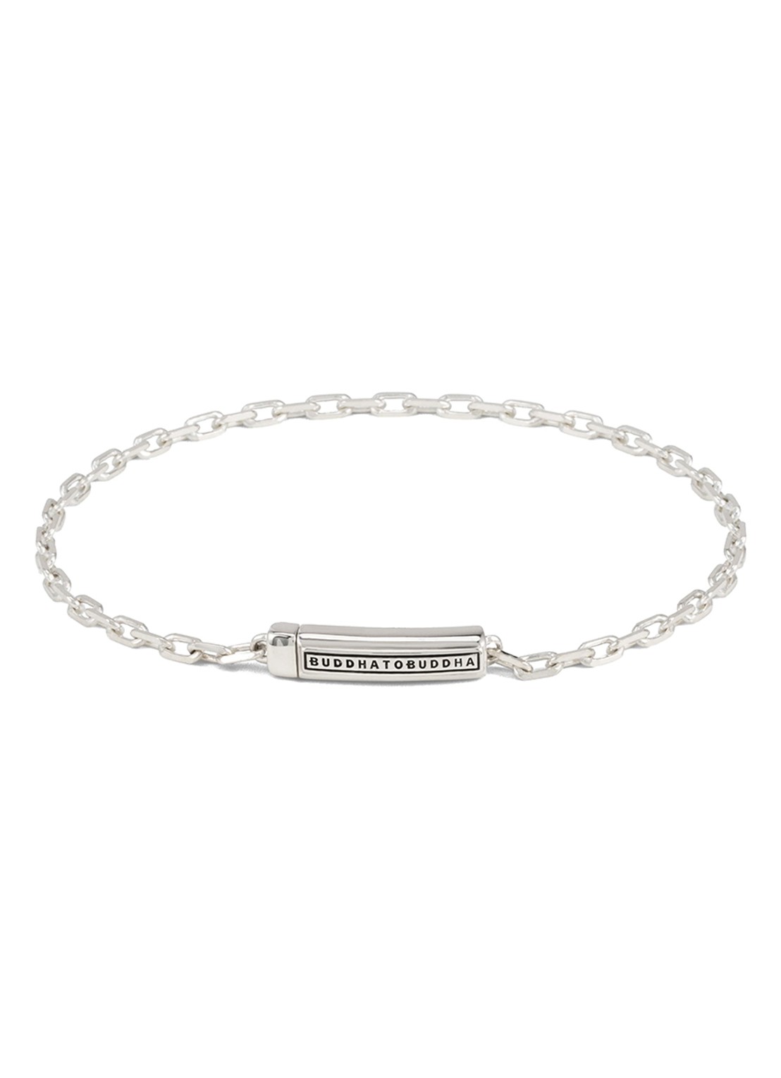 Buddha to Buddha Permanent armband van zilver  - voorkant zilver
