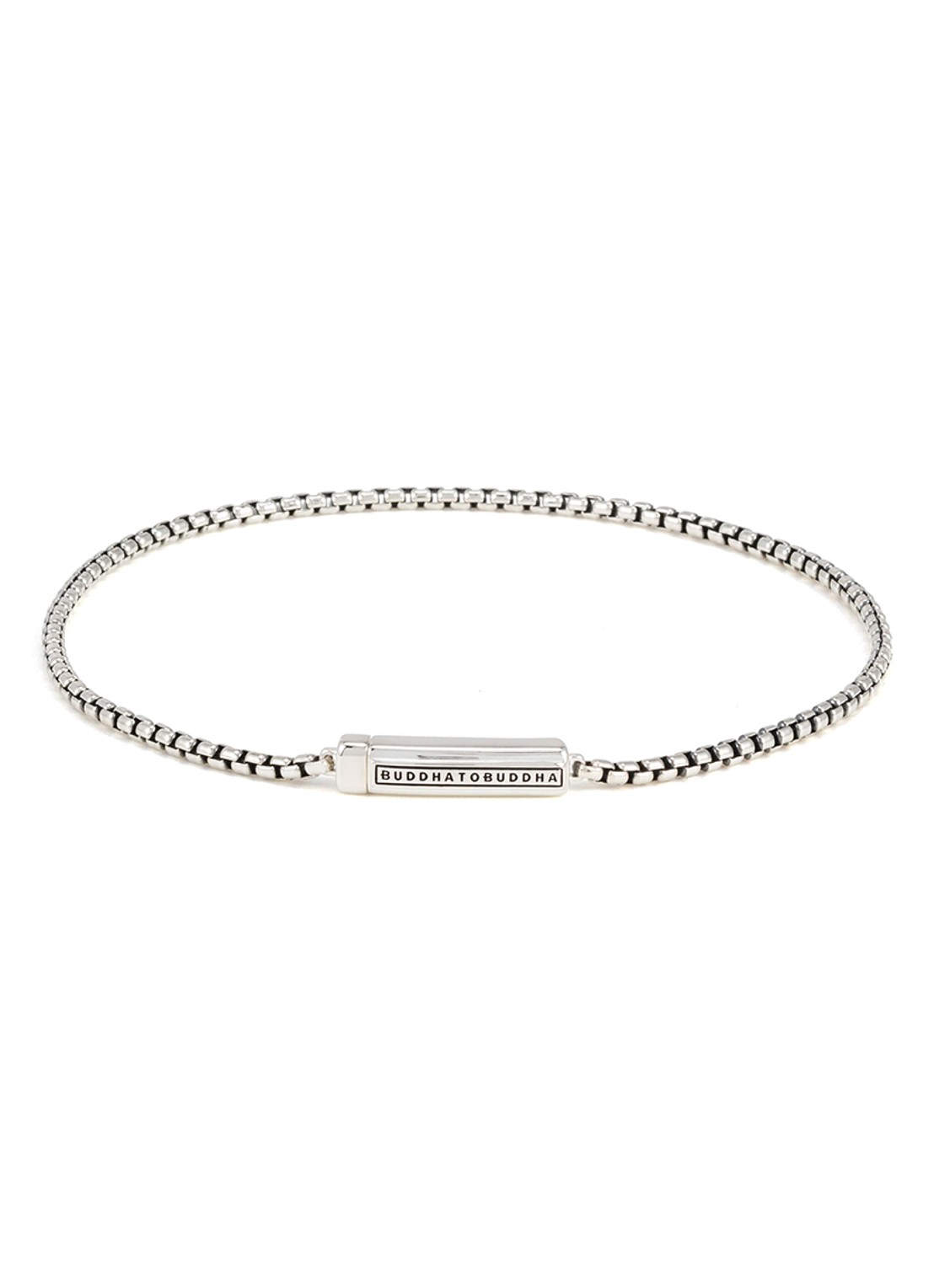 Buddha to Buddha Permanent Venetian armband van zilver  - voorkant zilver