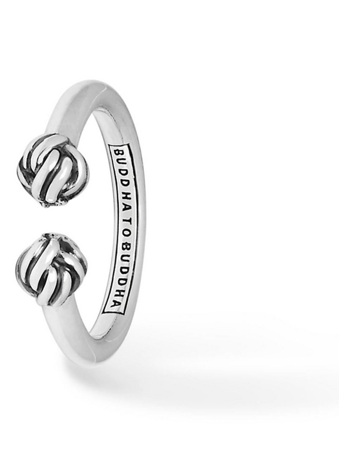 Buddha to Buddha Refined Katja ring van zilver - detail 3 zilver