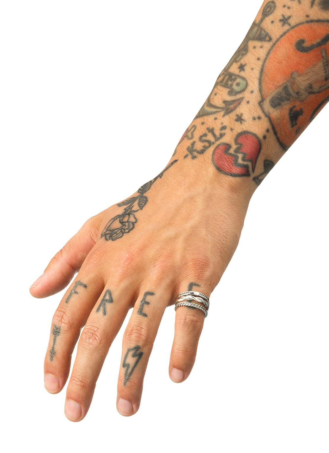 Buddha to Buddha Stacking Ring Barbara Mix Zilver - detail 3 zilver