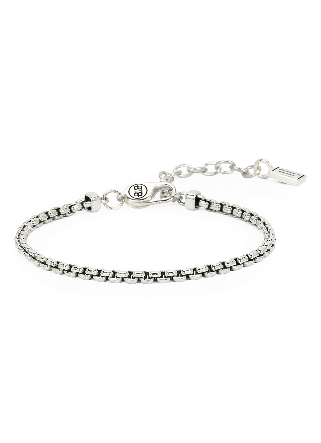 Buddha to Buddha Venetian armban van zilver - voorkant zilver