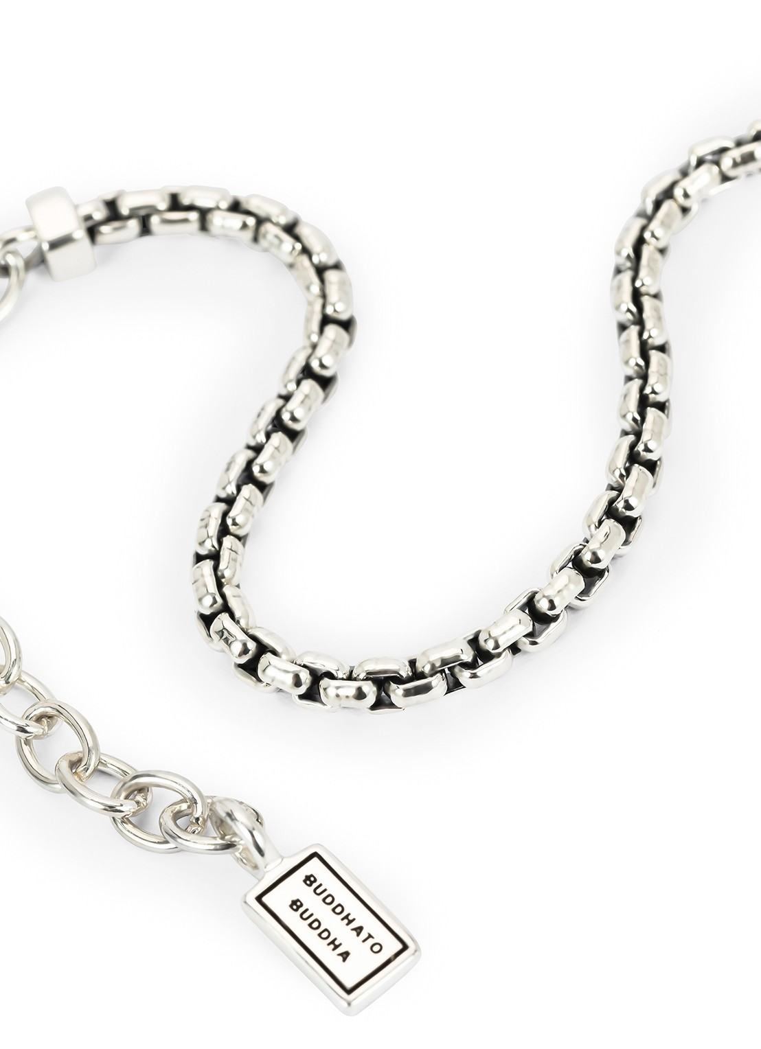 Buddha to Buddha Venetian armband van zilver - detail 4 zilver