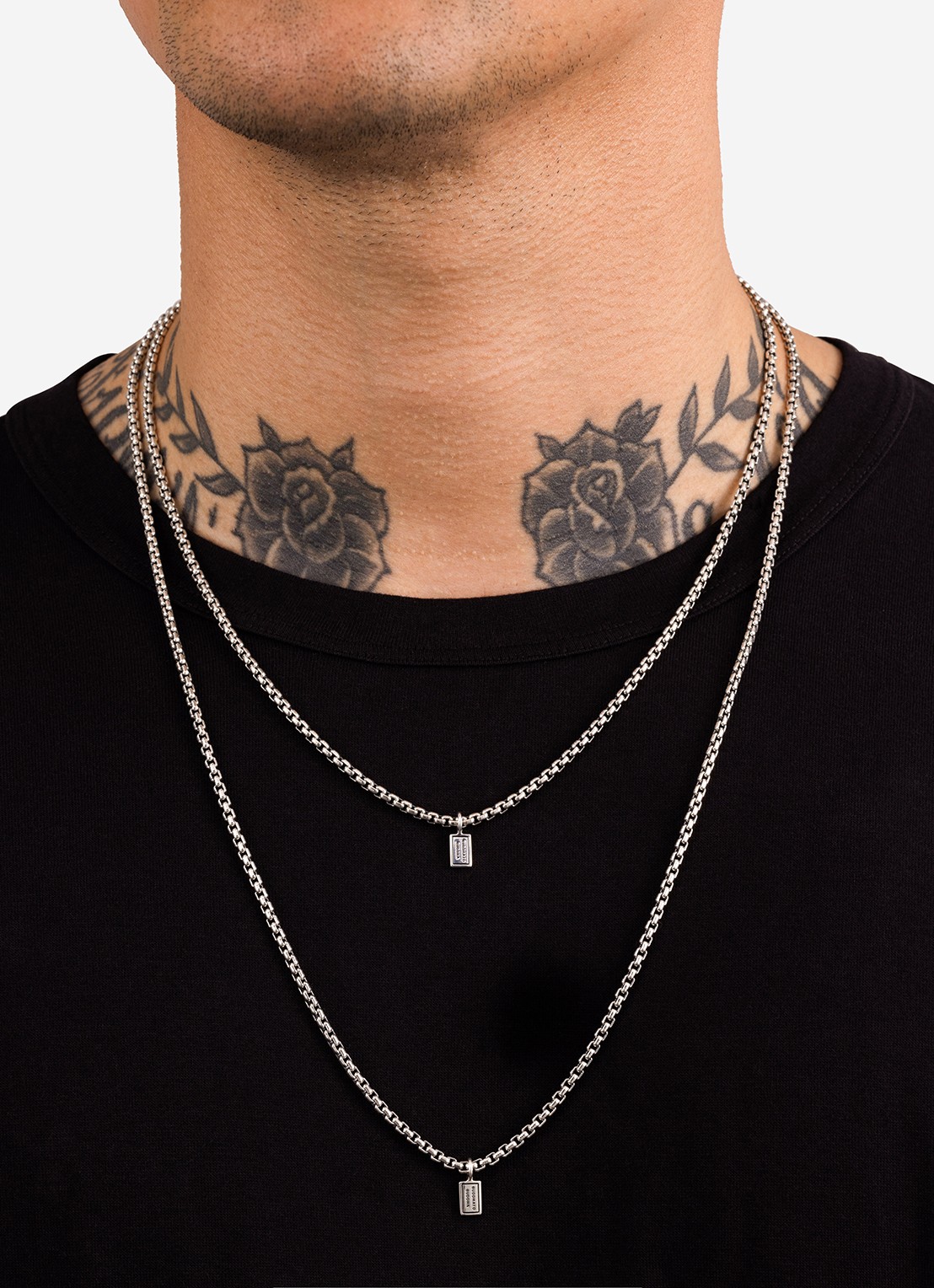 Buddha to Buddha Venetian ketting van zilver - detail 3 zilver