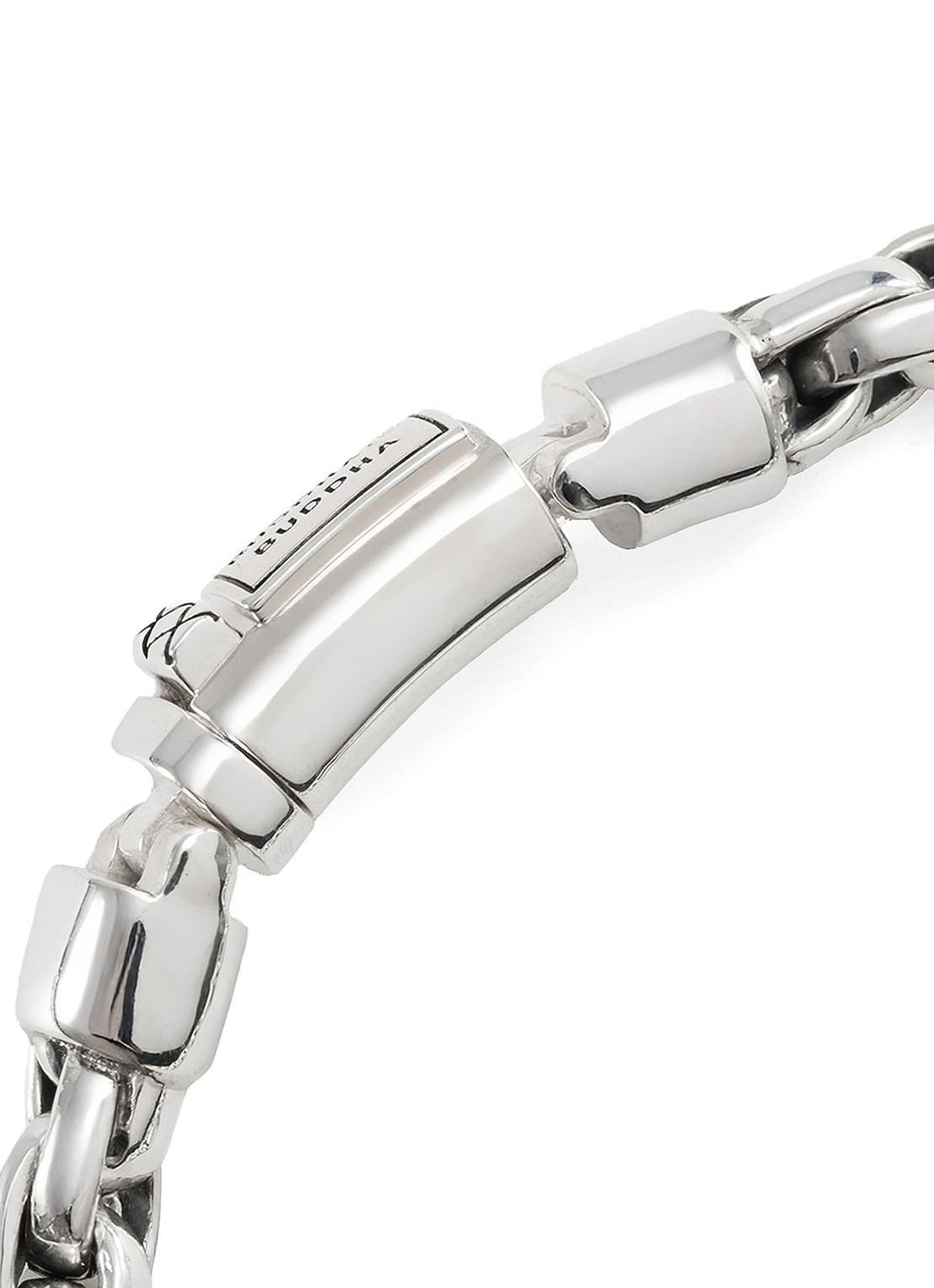 Buddha to Buddha Venetian XS Twist armband van zilver - detail 4 zilver
