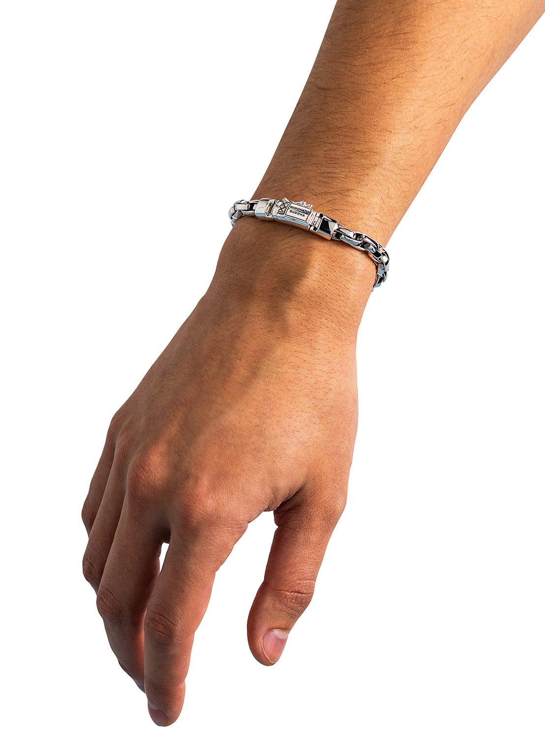 Buddha to Buddha Venetian XS Twist armband van zilver - detail 5 zilver