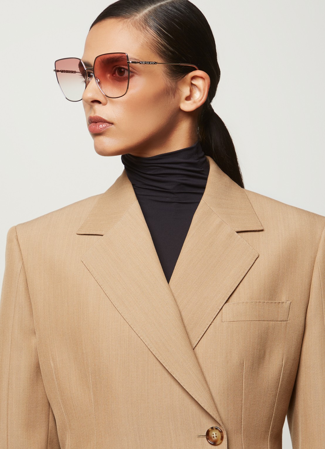 Burberry Alexis zonnebril BE3143 - voorkant 2 zilver