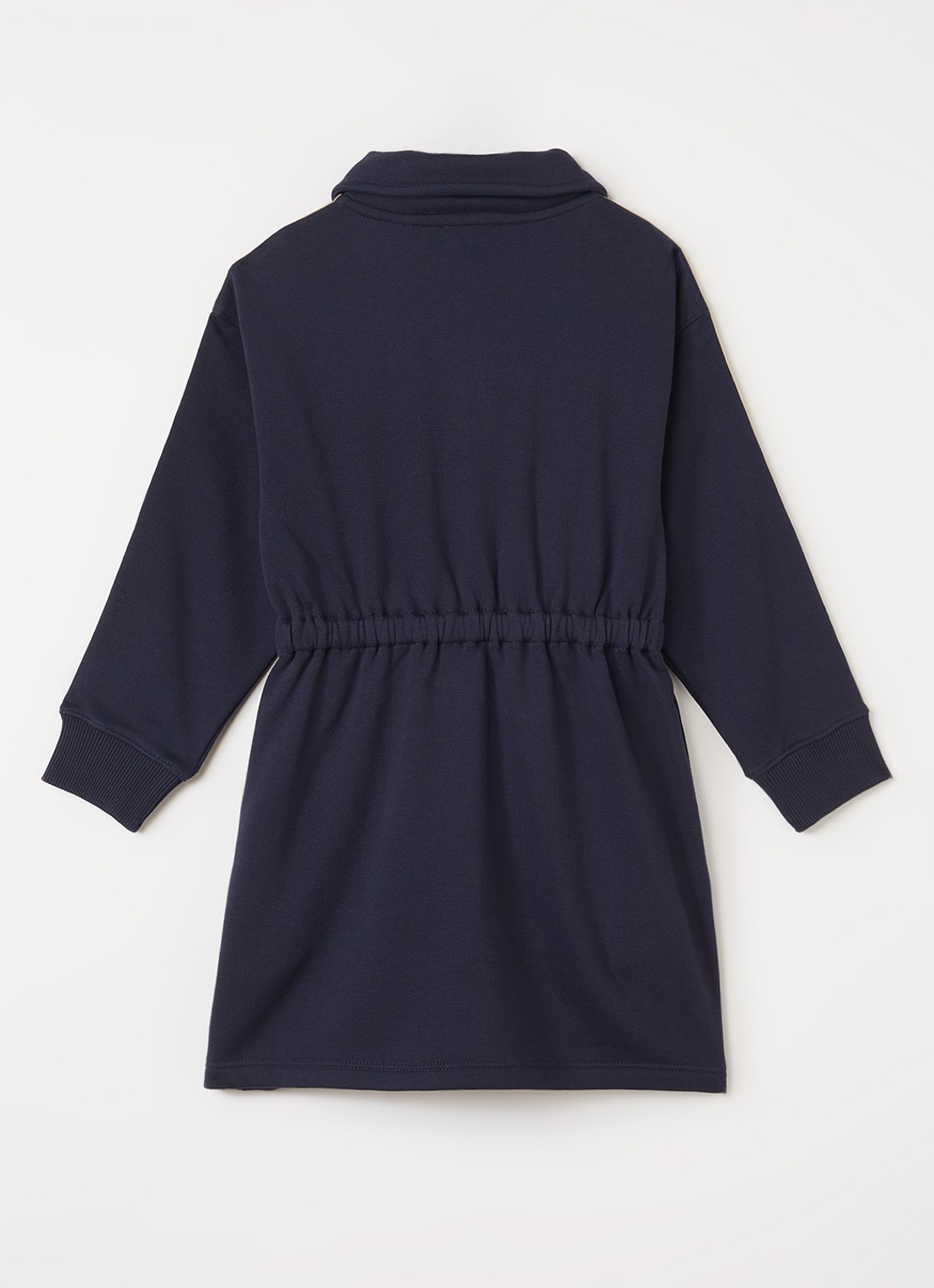 Burberry Alina tuniekjurk met logo - voorkant 3 donkerblauw