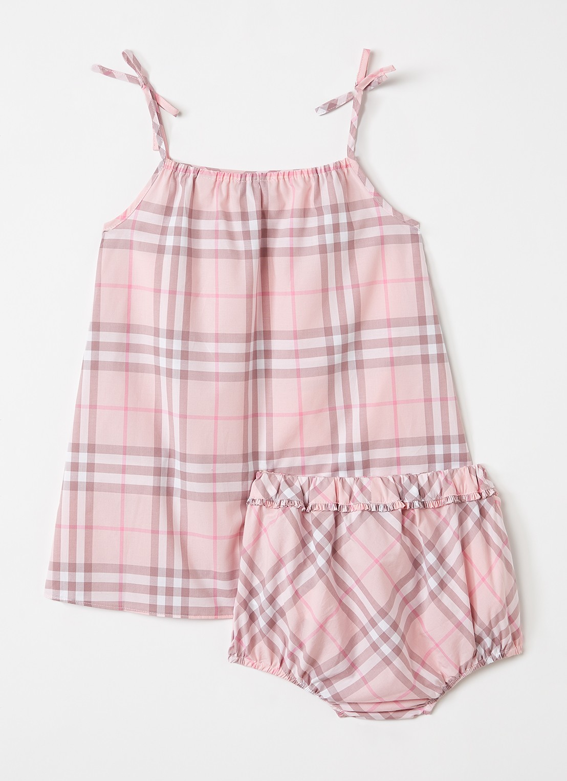 Burberry Betty set van jurk met bloomer 2-delig - voorkant 2 roze