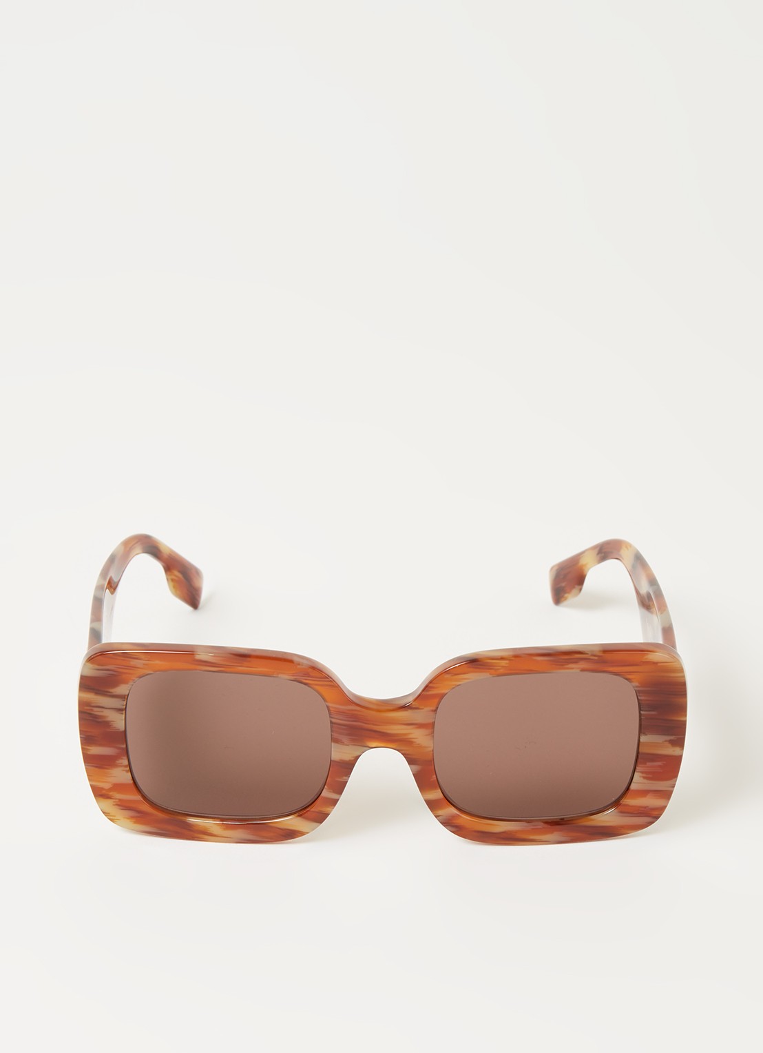 Burberry Butterfly zonnebril BE4327 - voorkant 2 oranjebruin