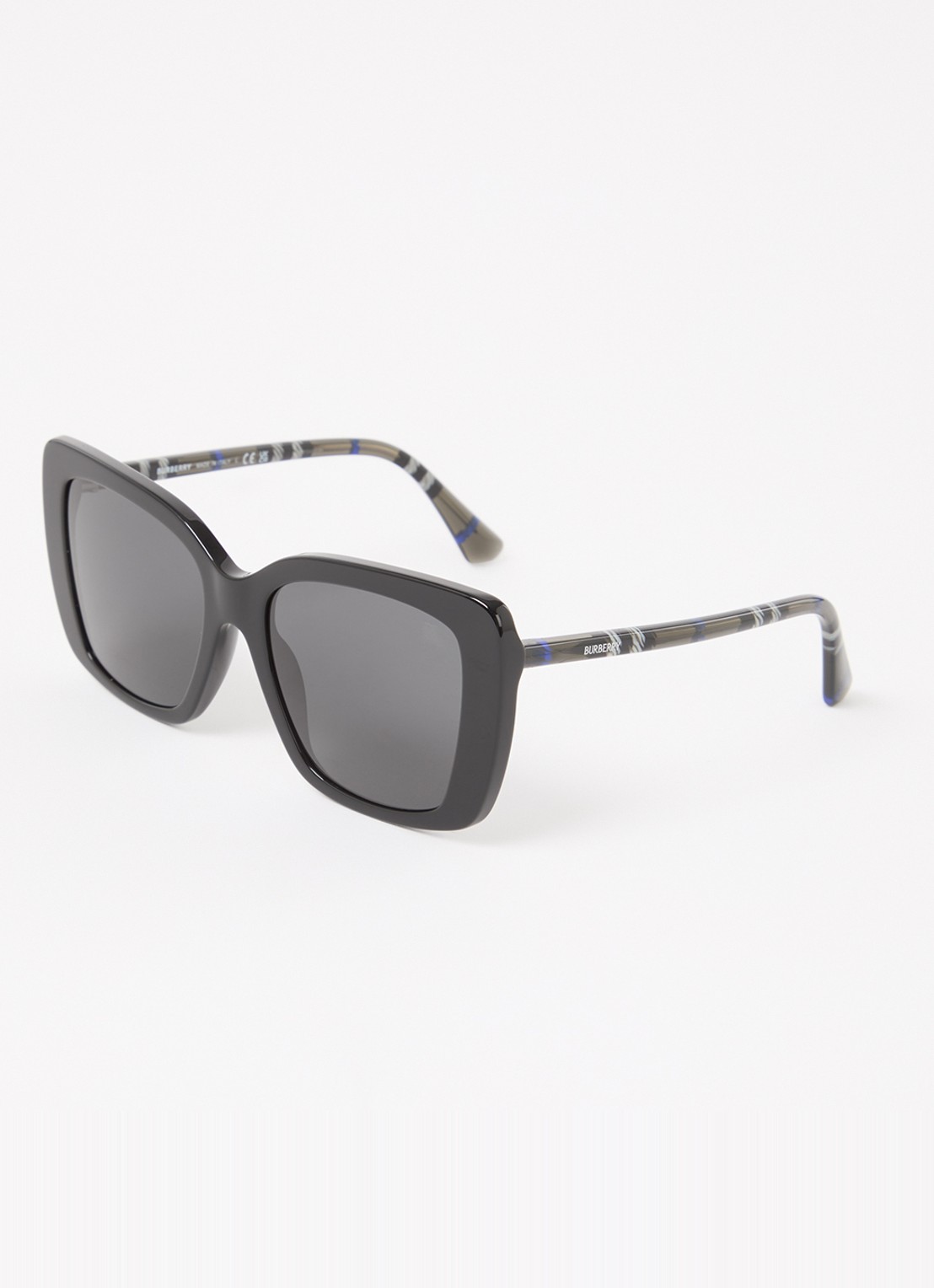 Burberry Butterfly zonnebril BE4456 - voorkant 4 zwart