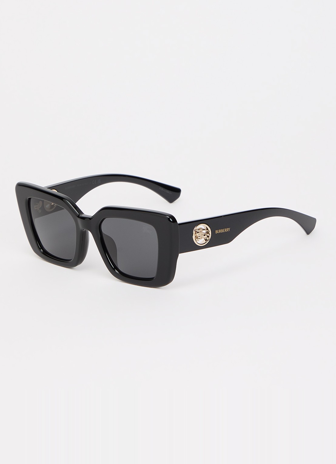 Burberry Butterfly zonnebril BE4476F - voorkant 4 zwart