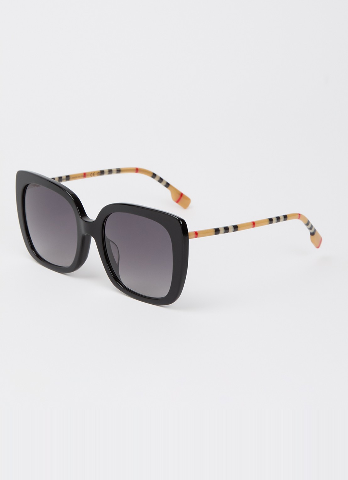 Burberry Caroll zonnebril BE4323F - voorkant zwart