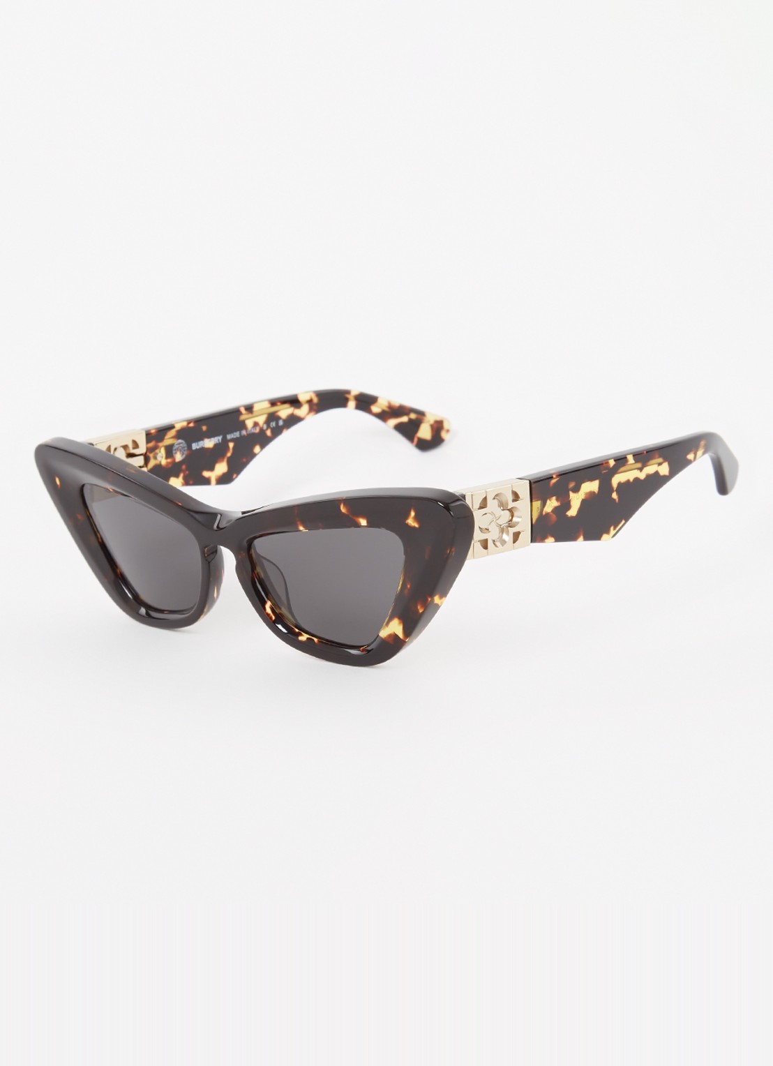 Burberry Cat Eye zonnebril BE4421U - voorkant 4 donkerbruin
