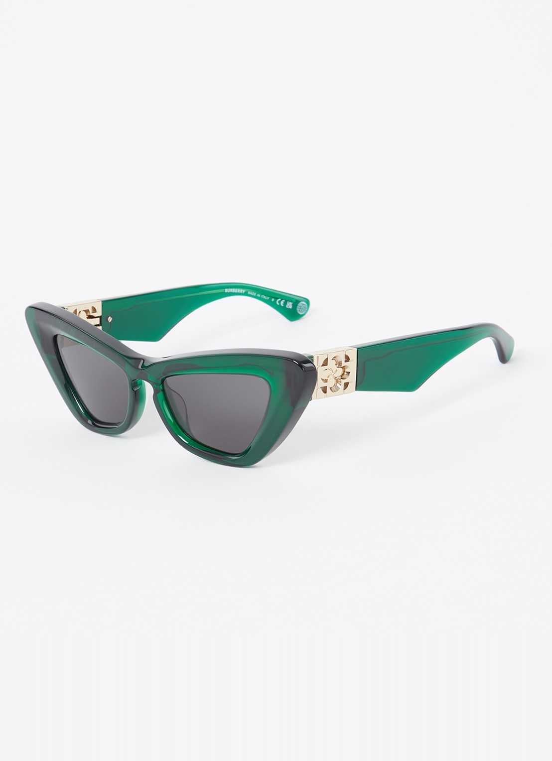 Burberry Cat Eye zonnebril BE4421U - voorkant groen