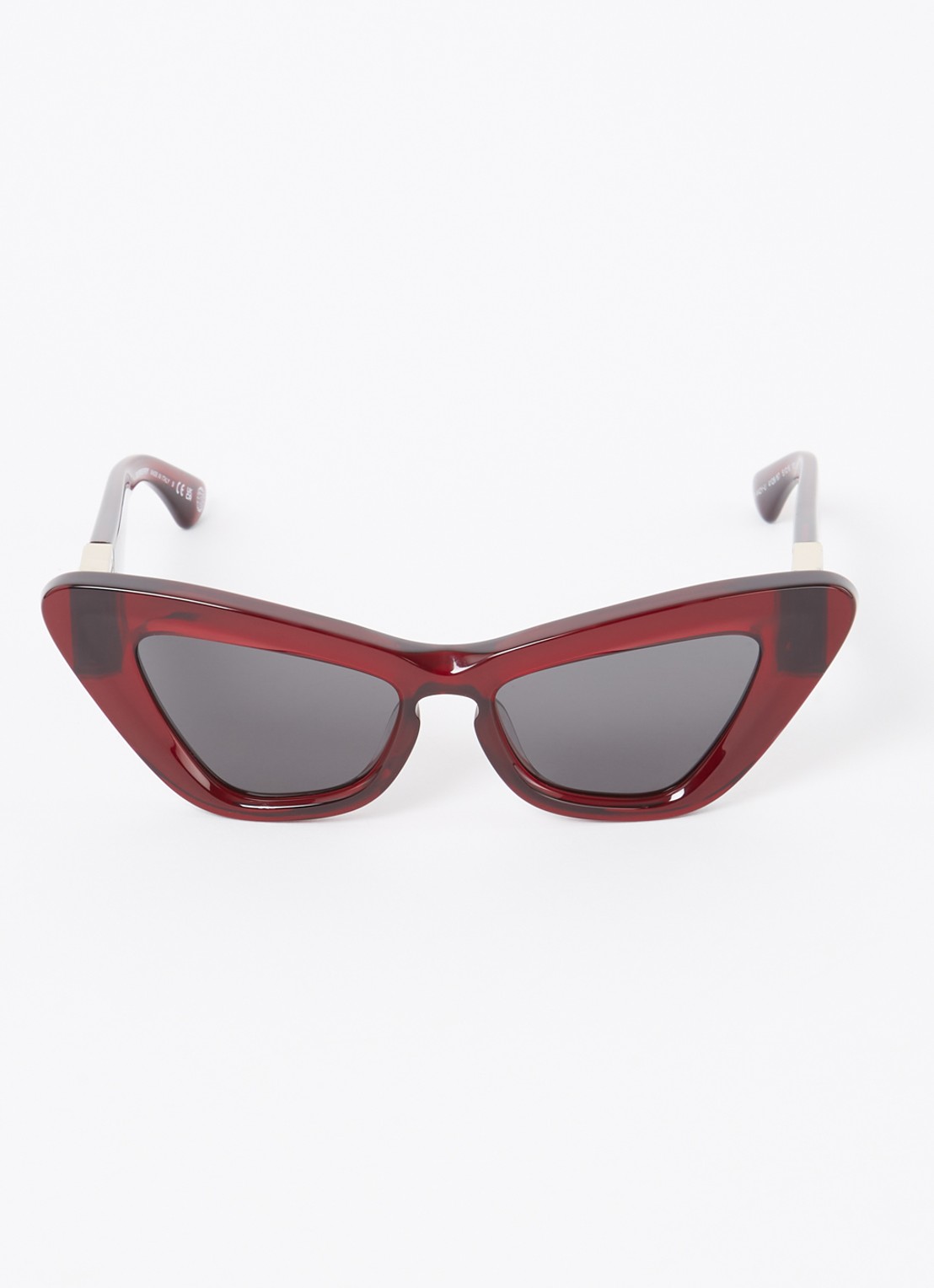 Burberry Cat Eye zonnebril BE4421U - detail bordeauxrood