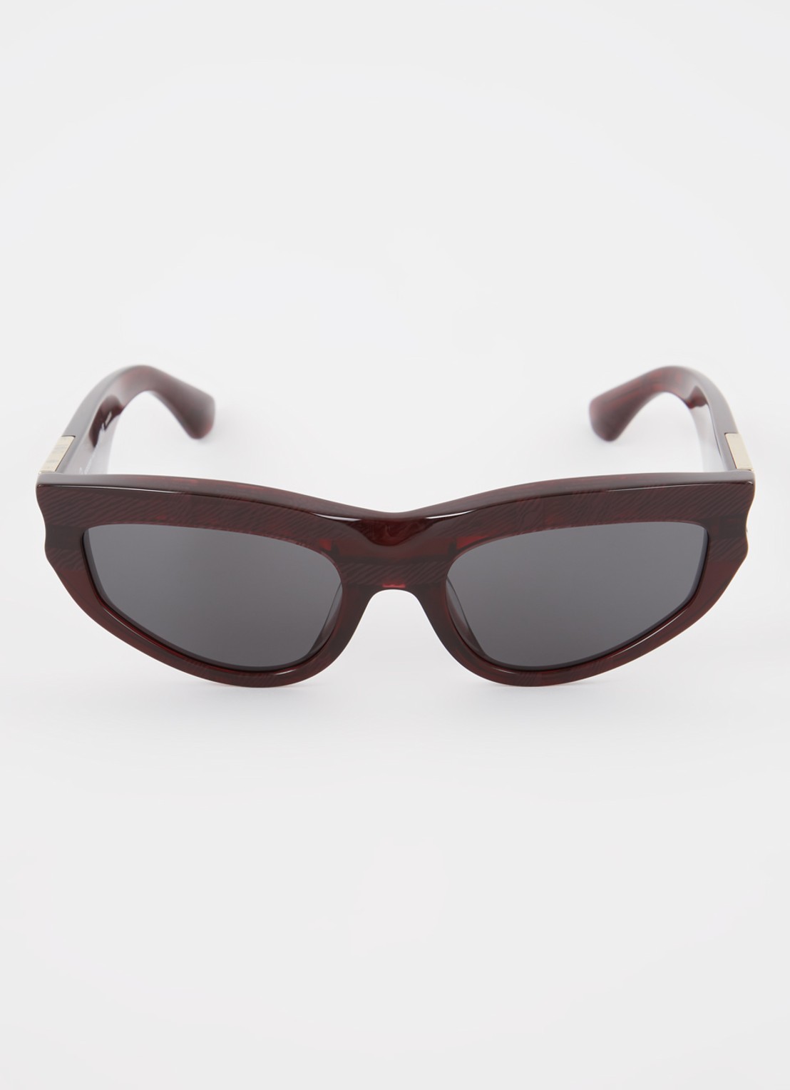 Burberry Cat Eye zonnebril BE4425U - detail 3 donkerrood