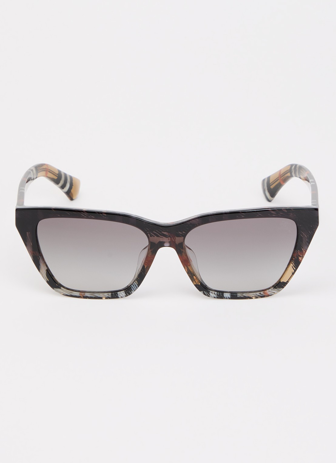 Burberry Cat Eye zonnebril BE4468F - detail donkerbruin