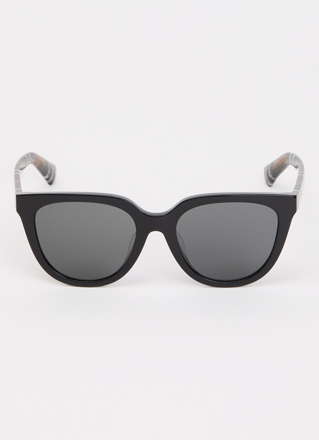 Burberry Cat Eye zonnebril BE4469F - detail zwart