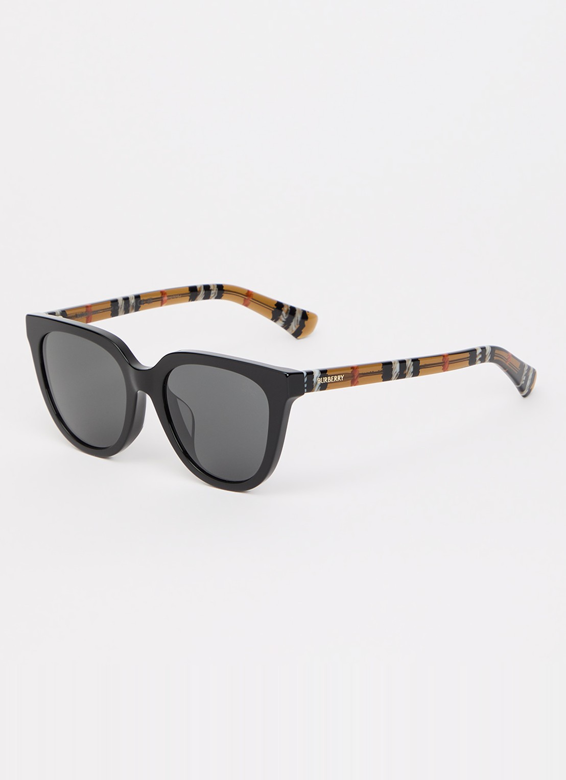 Burberry Cat Eye zonnebril BE4469F - voorkant 4 zwart