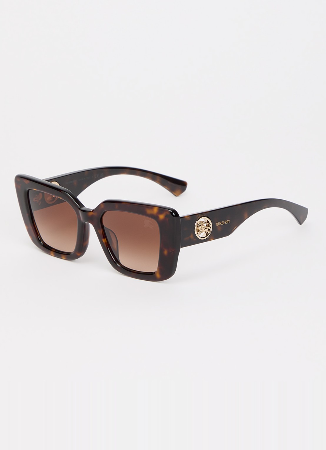 Burberry Cat Eye zonnebril BE4476F - voorkant 4 donkerbruin