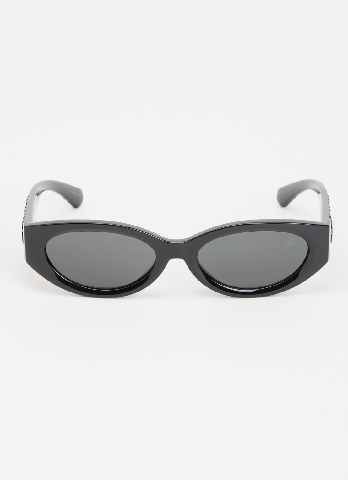 Burberry Cat Eye zonnebril BE4505U - detail zwart
