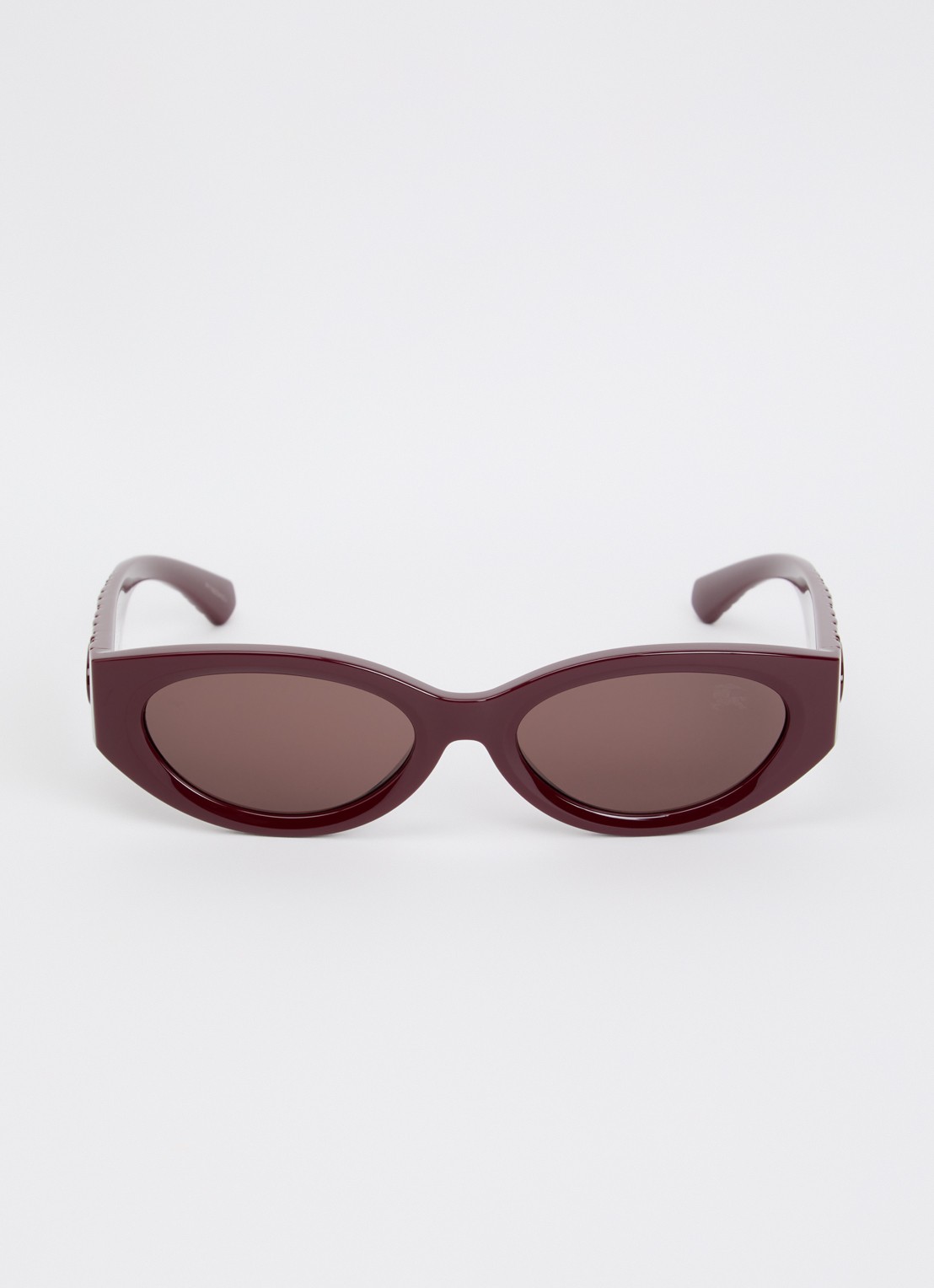 Burberry Cat Eye zonnebril BE4505U - detail 2 bordeauxrood