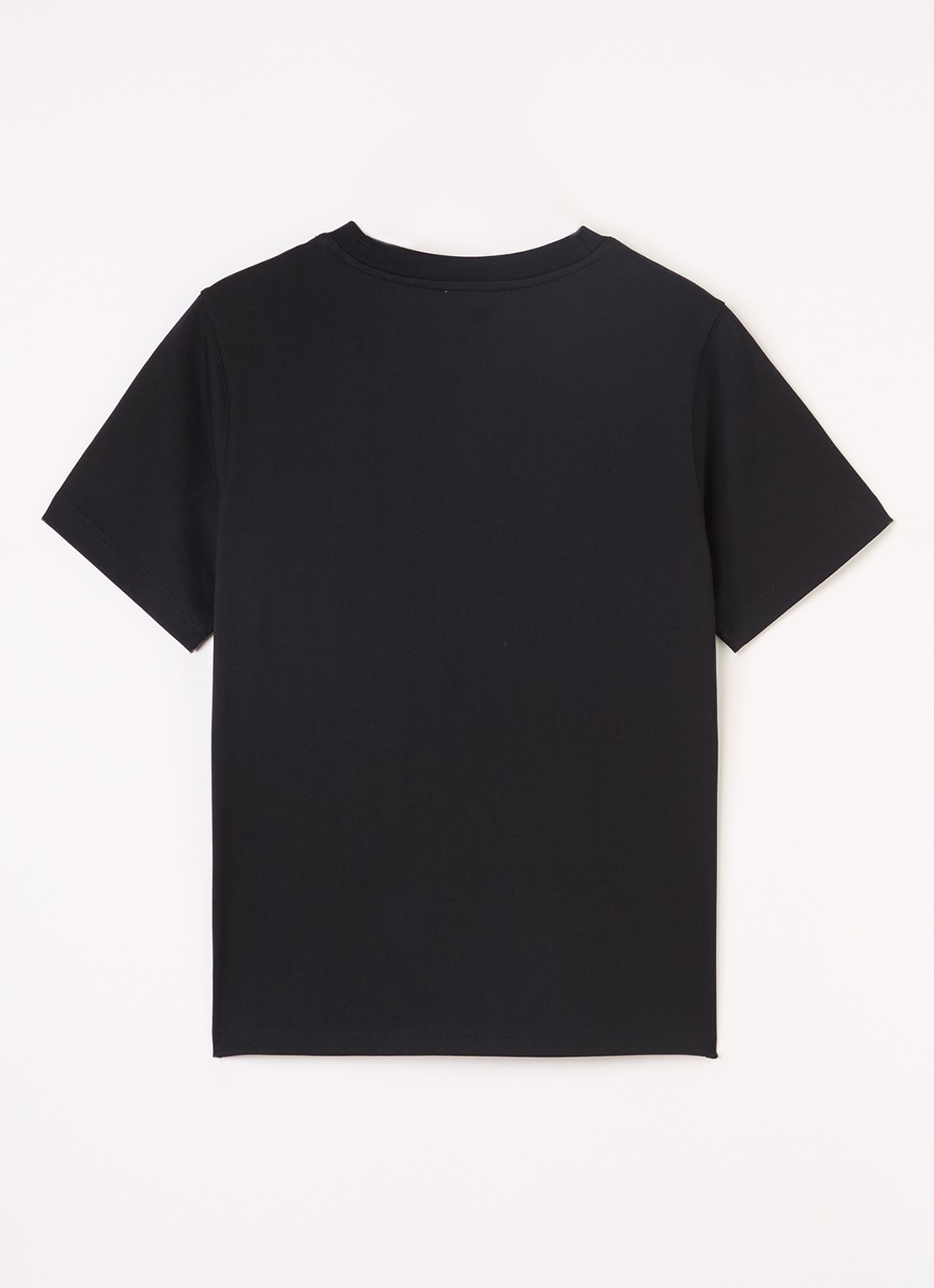 Burberry Cedar T-shirt met logoprint - voorkant 2 zwart