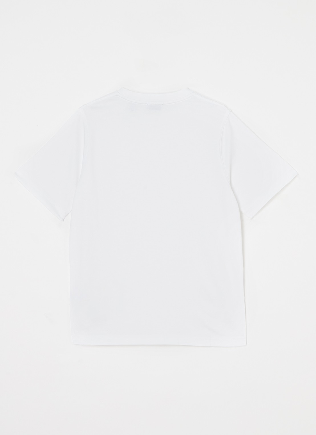 Burberry Cedar T-shirt met ronde hals - voorkant 2 wit