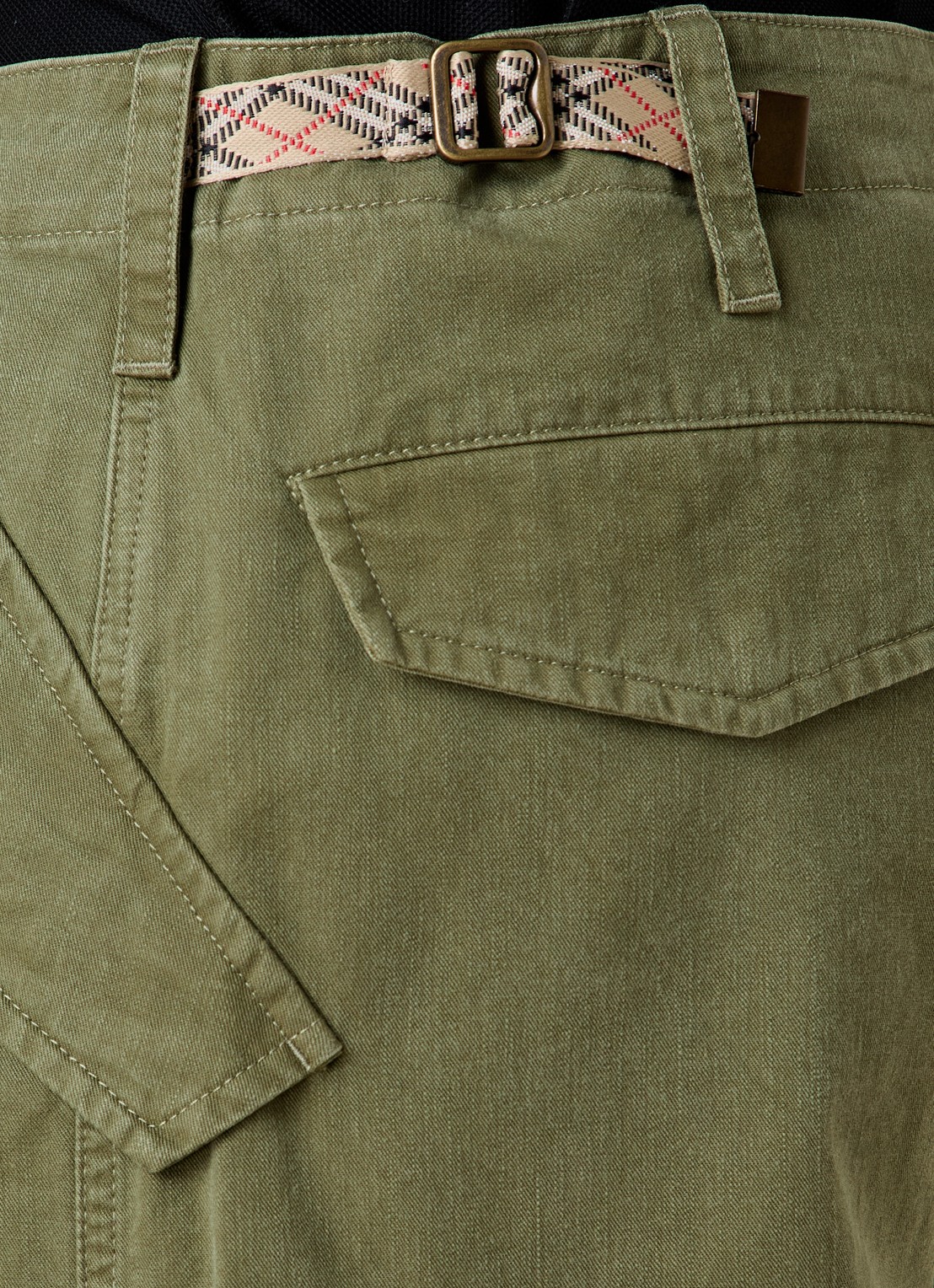 Burberry Cyrus loose fit cargobroek met klepzakken - detail 5 beige