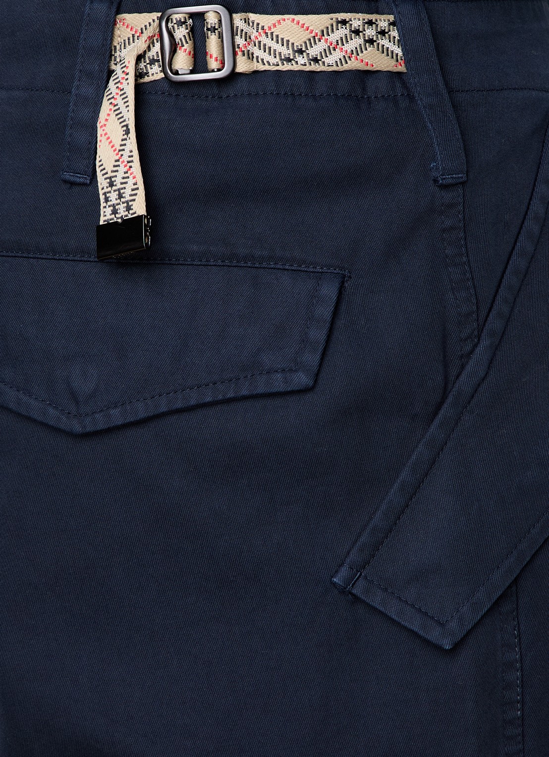 Burberry Cyrus loose fit cargobroek met klepzakken - detail 5 donkerblauw