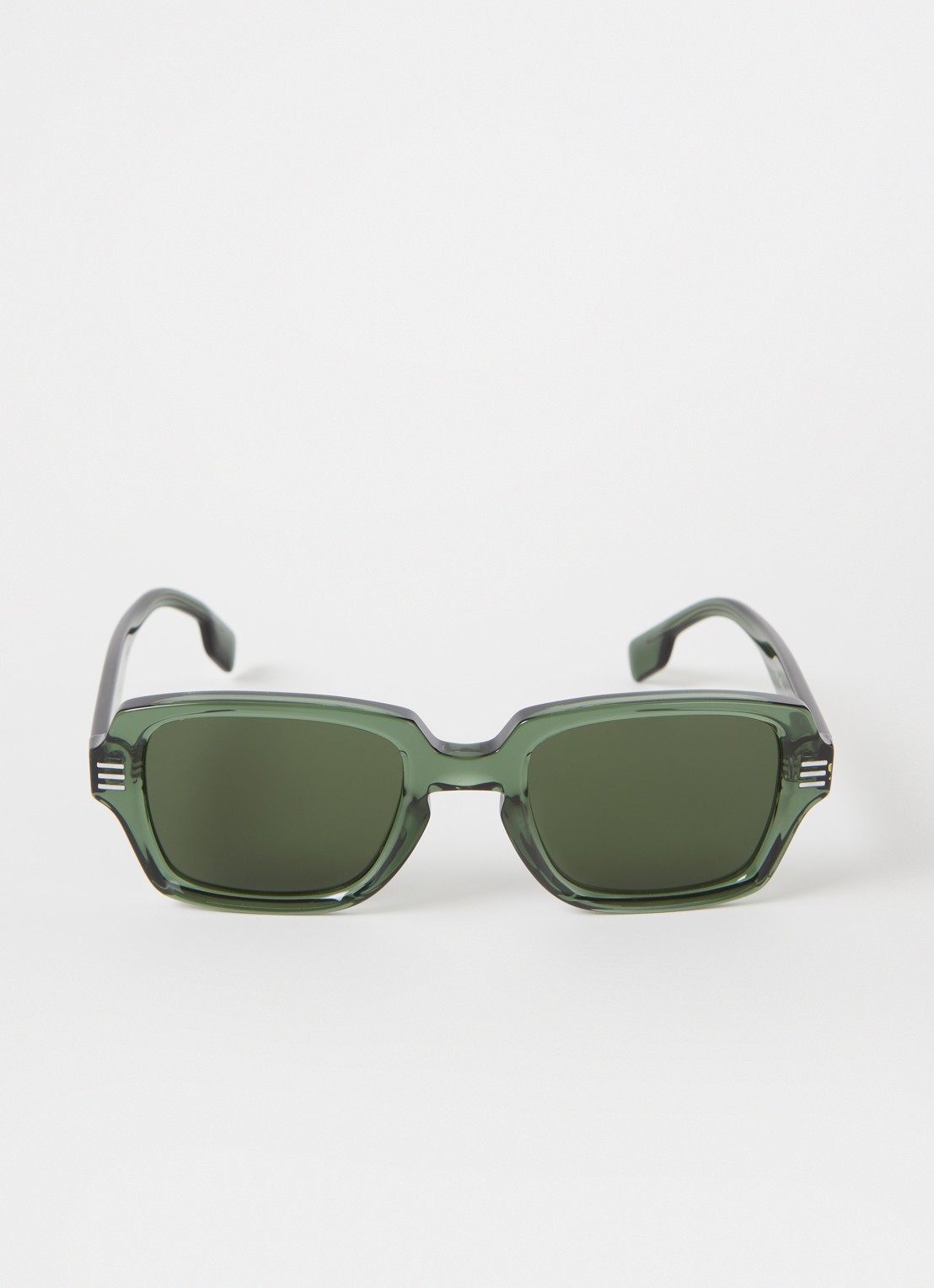 Burberry Eldon zonnebril BE4349 - voorkant 2 groen