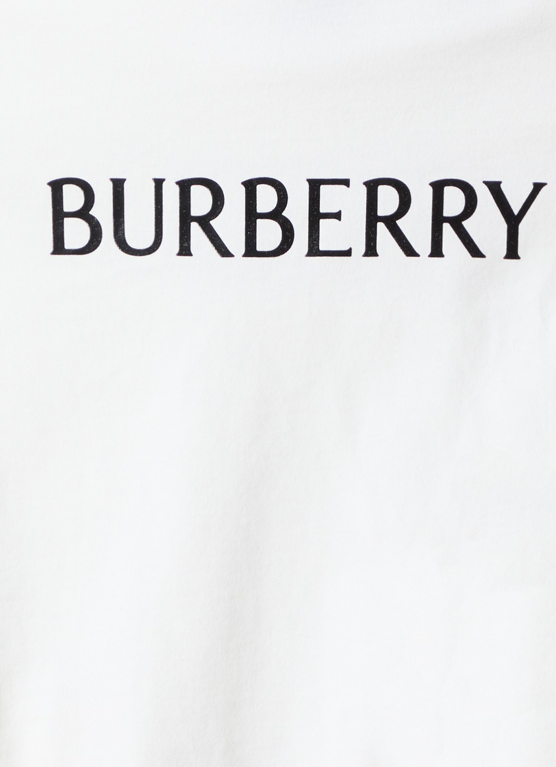 Burberry Frankie T-shirt met logoprint - detail 5 wit