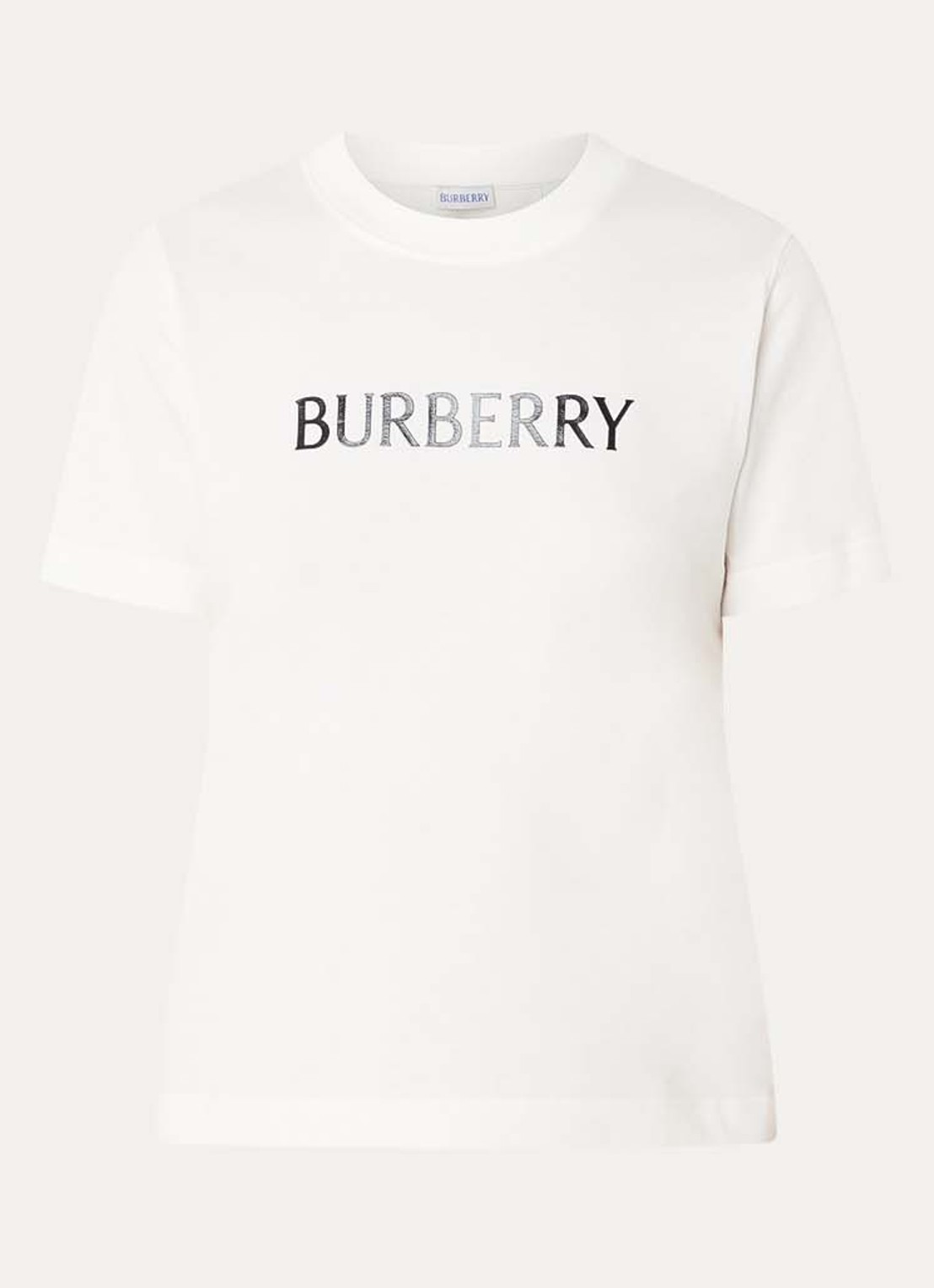 Burberry Frankie T-shirt met logoprint - voorkant 2 wit