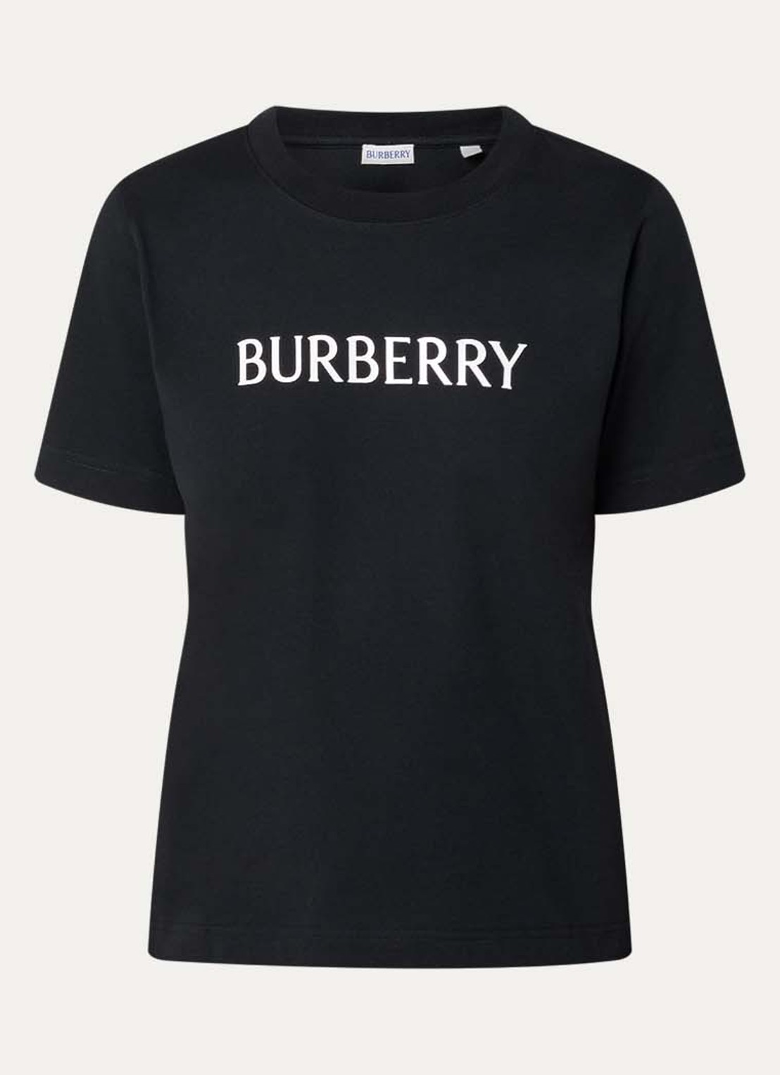 Burberry Frankie T-shirt met logoprint - voorkant zwart